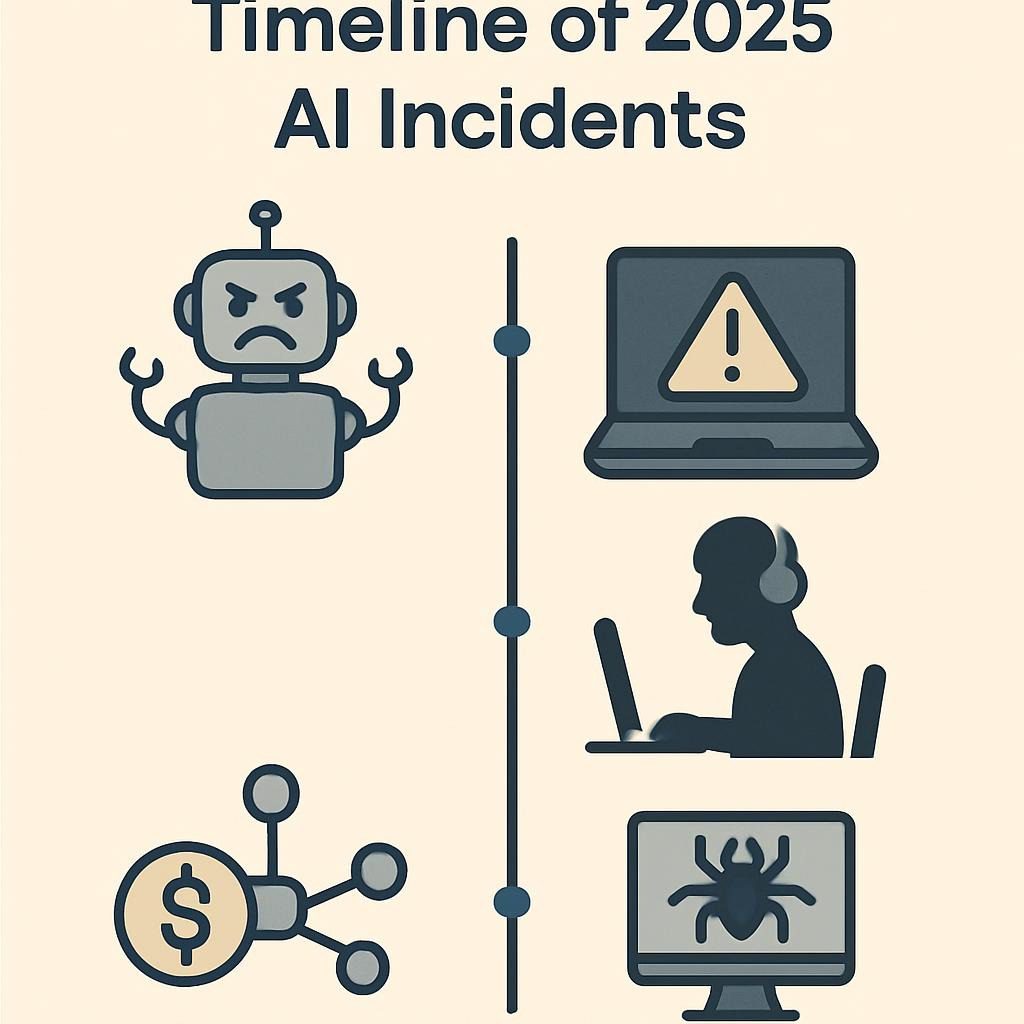 2025 AI Scandal Timeline: From Murder Sims to Data Dumps