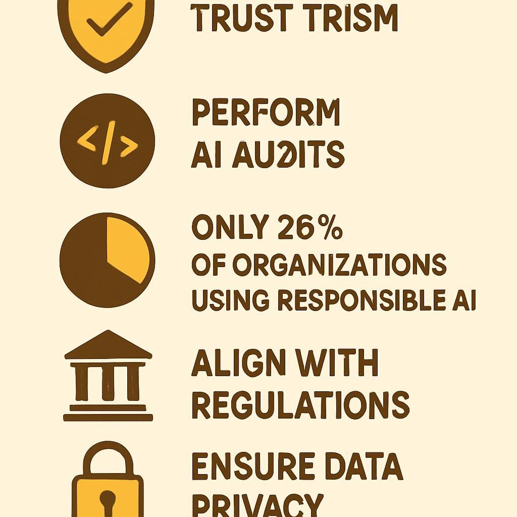 Vibrant infographic distilling 7 tips to combat 2025 AI risks, optimized for shares