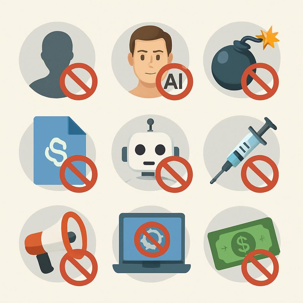 Banned AI Ideas