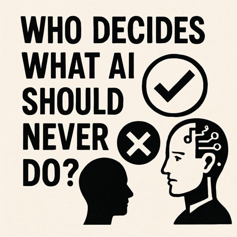 Who Decides What AI Should Never Do