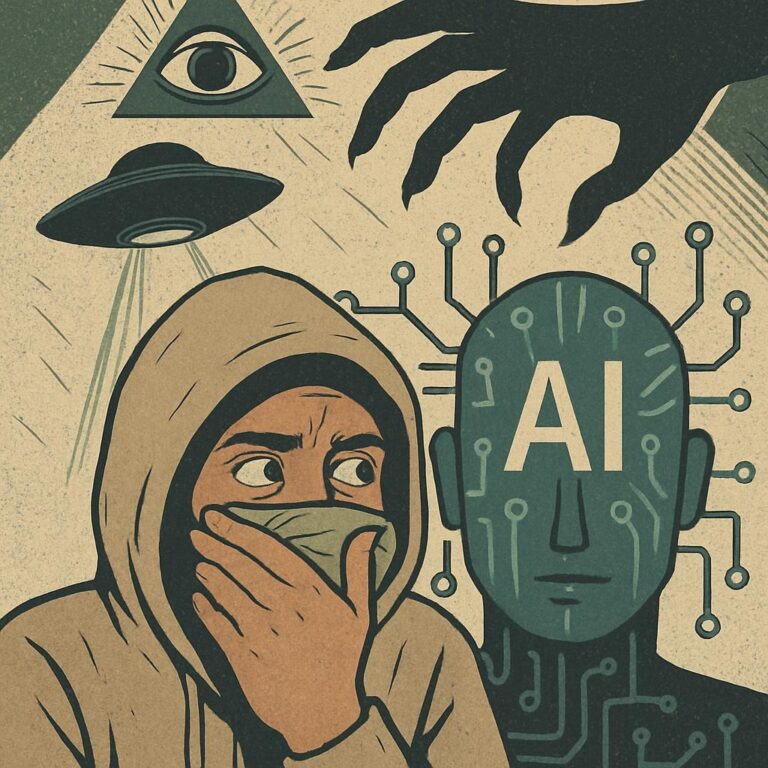 AI conspiracies prompts