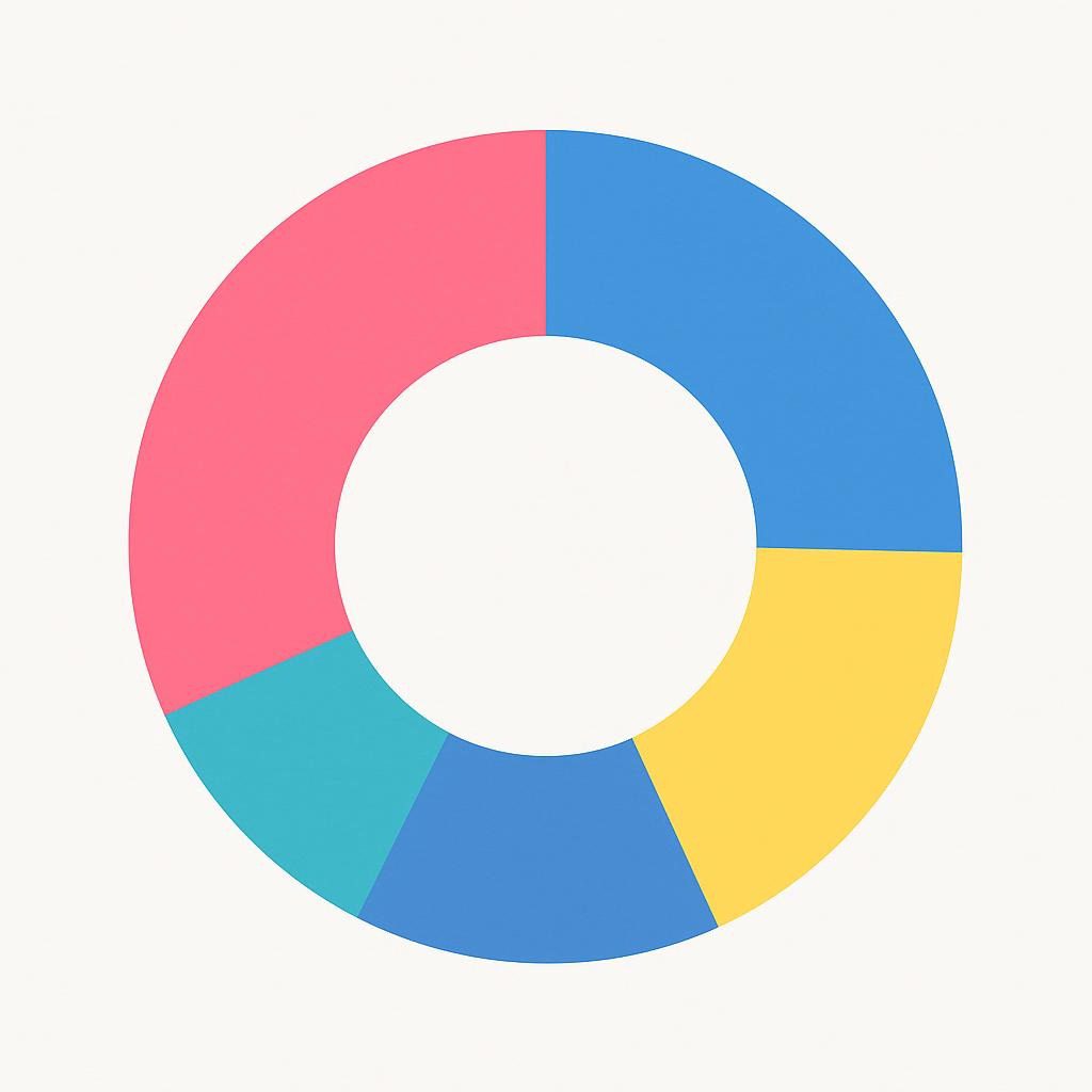 Doughnut chart depicting 34% of AI training labour concentrated in East Africa, 28% in Philippines, with median wages <$2/hour.